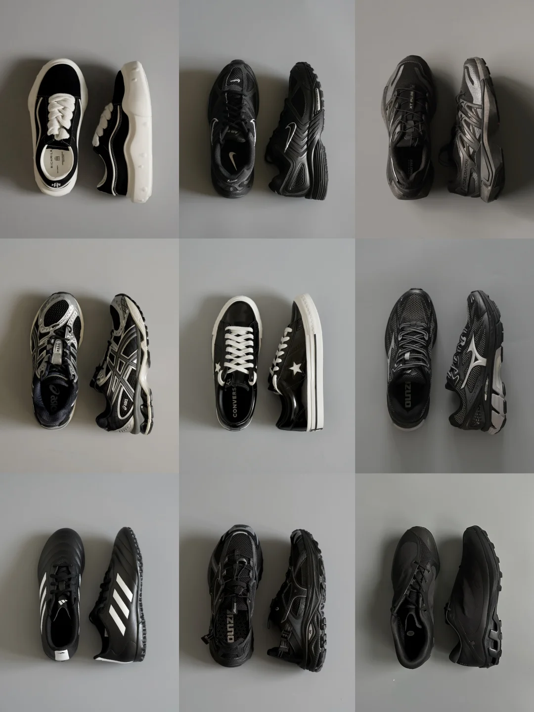 9️⃣双黑色运动鞋大合集｜总有一双是你喜欢的