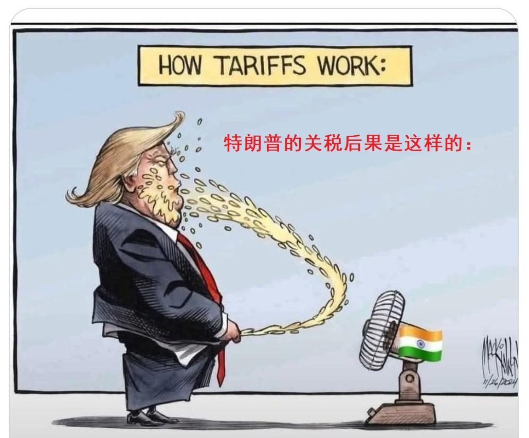 莫迪总理即将访华，记者问美国务院发言人说，美国是否担心“金砖国家会带头抵制关税”