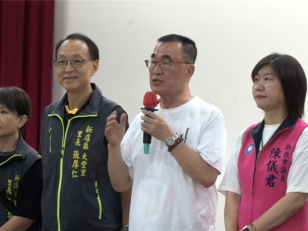 8月29日李四川在新店区举办的市政说明会，是他深耕新北传统优势选区的关键造势活动
