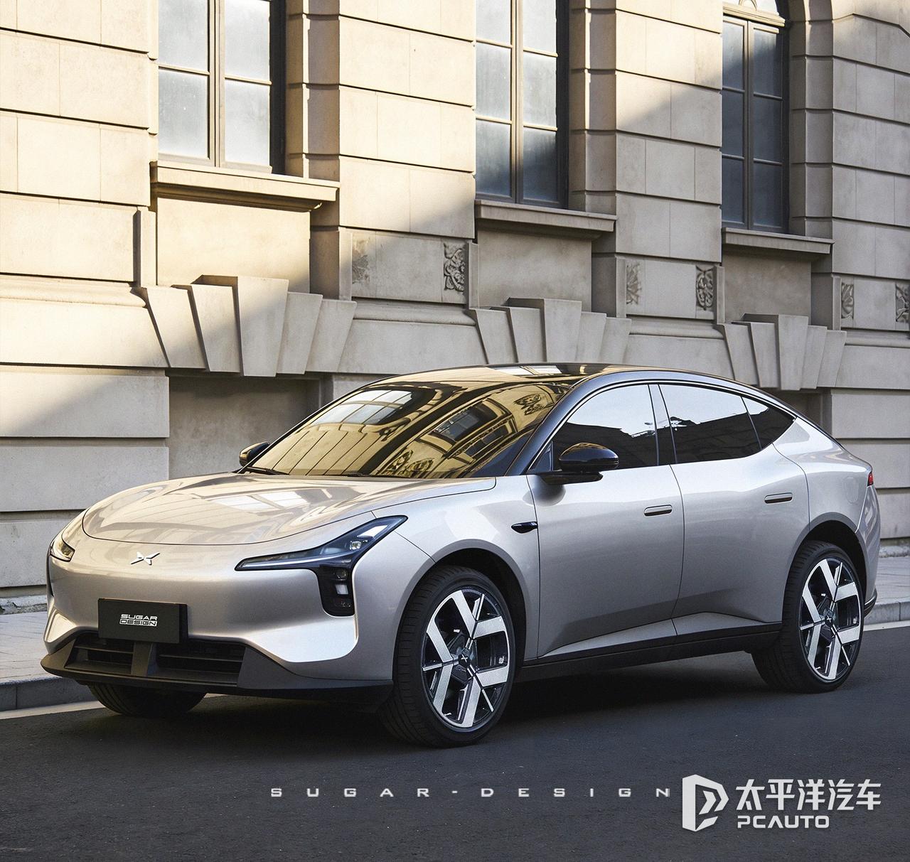 小鹏MONASUV假想图曝光，轿跑范儿十足啊新车预计今年年内上市