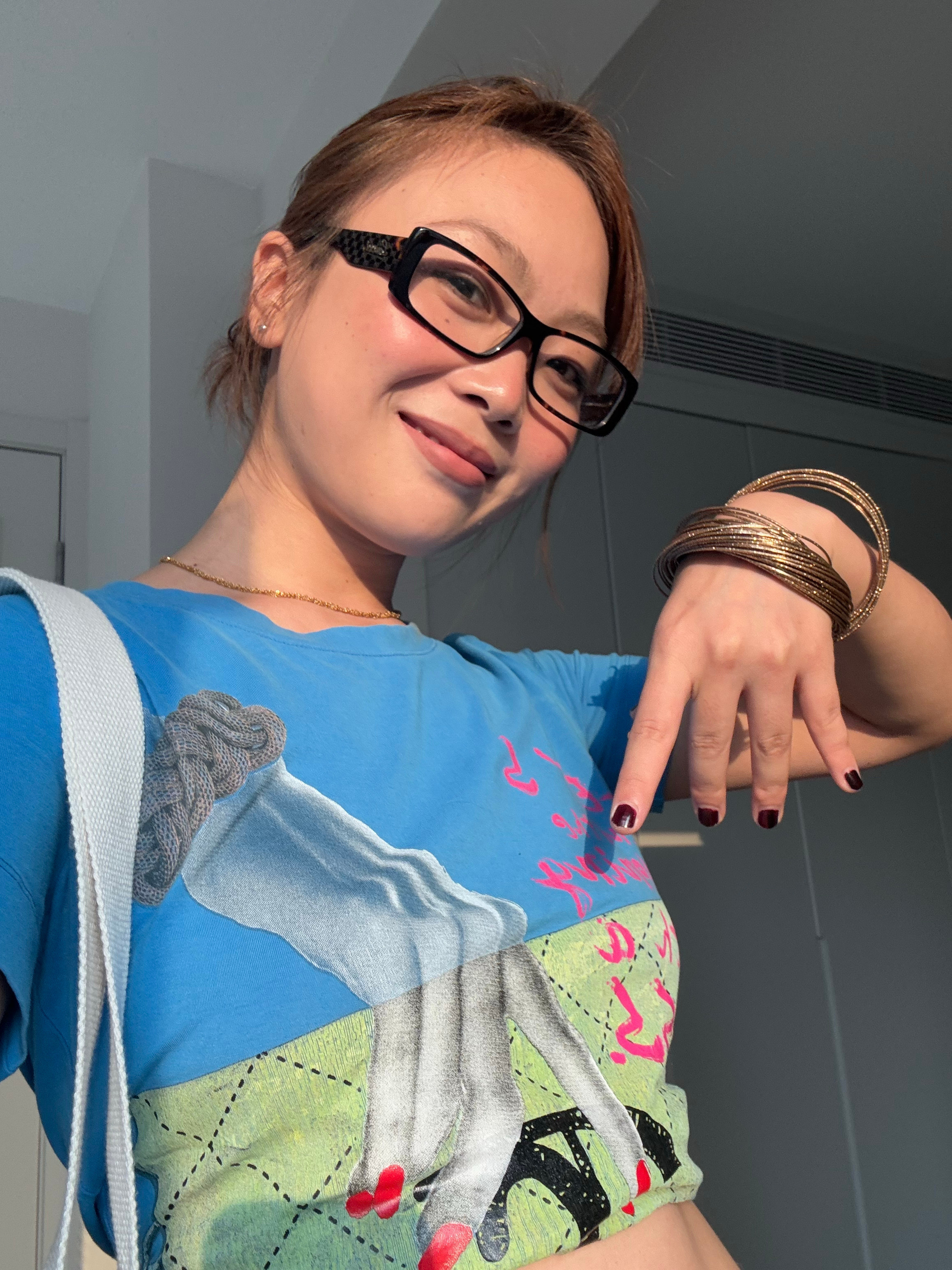 哈哈当时在录视频光好暖没忘记美照两张🗣️​​​
