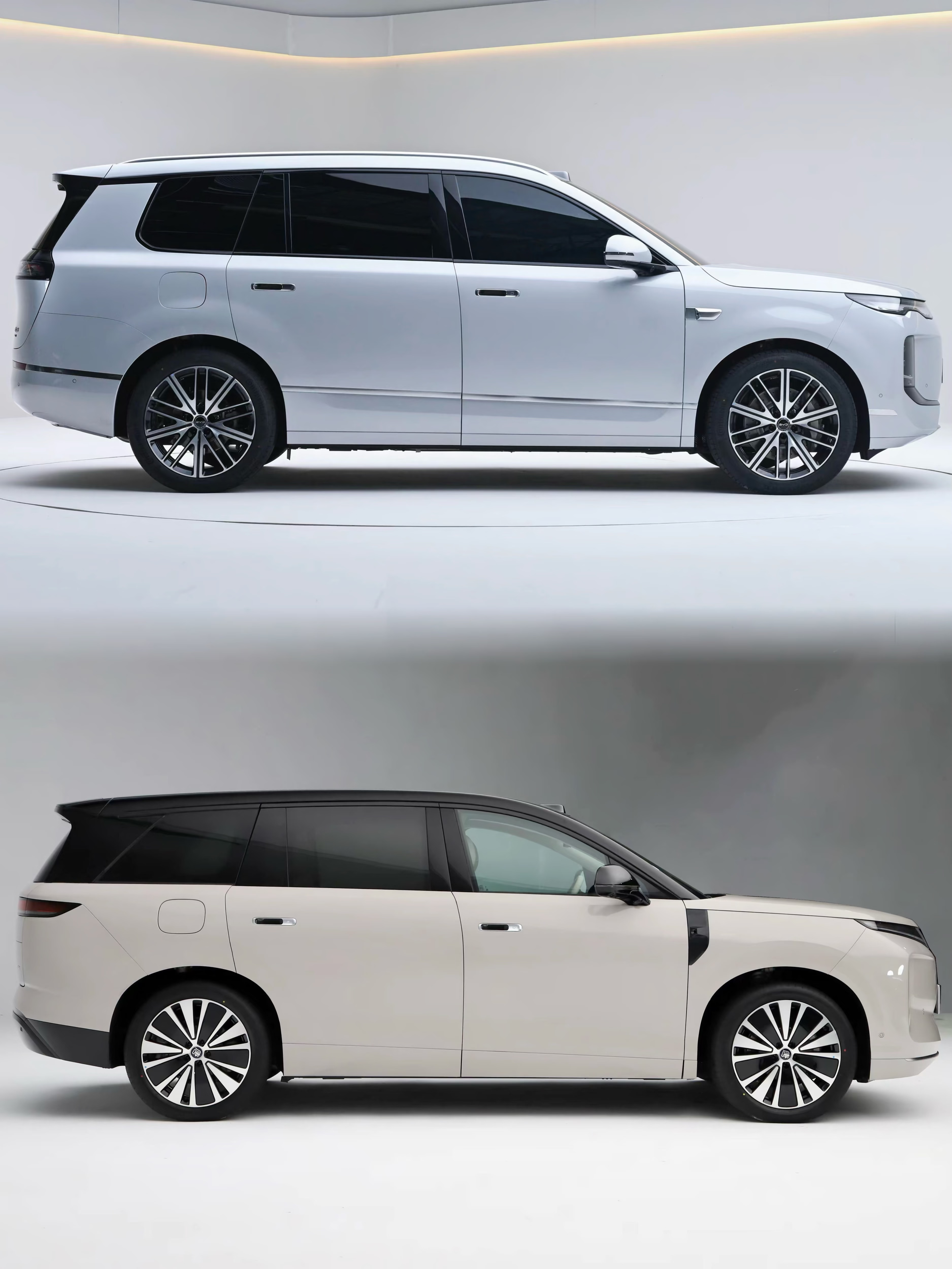 说实话，完全一样的平台，基本只有外观内饰不同，海狮08有点理想蔚来那味儿，新能源