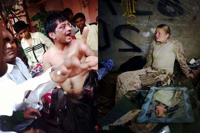 连美国女兵都敢碰！2019年，阿富汗美军基地，一名印度工人强碰了美国女兵，本以为