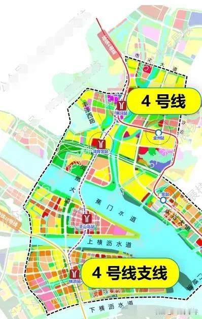南沙地铁“15+32”方案遇阻，4号线支线就能通过？有人建议南沙在广州地铁四期