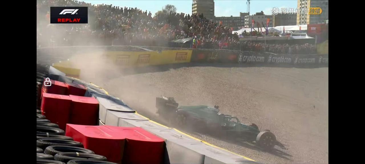 2025F1荷兰大奖赛，从训练到排位赛少爷撞了两次，感觉斯特罗尔有种志不在此厌倦
