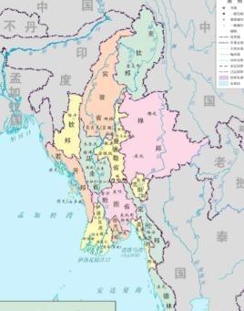 缅甸最大困扰是北方有个大国！缅甸最大的问题，就是划界的时候，吞并了很多不能吞下的