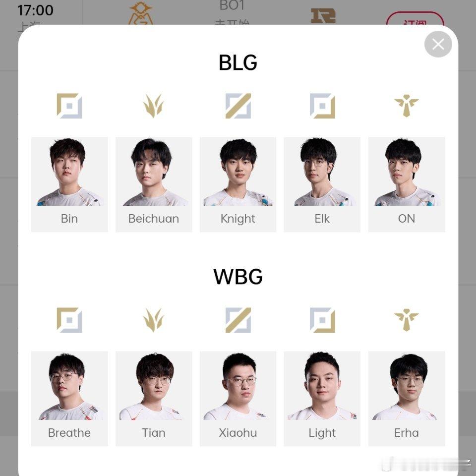 BLG更换打野，刚加盟的Beichuan首发登场，Wei沦为替补。Beichua