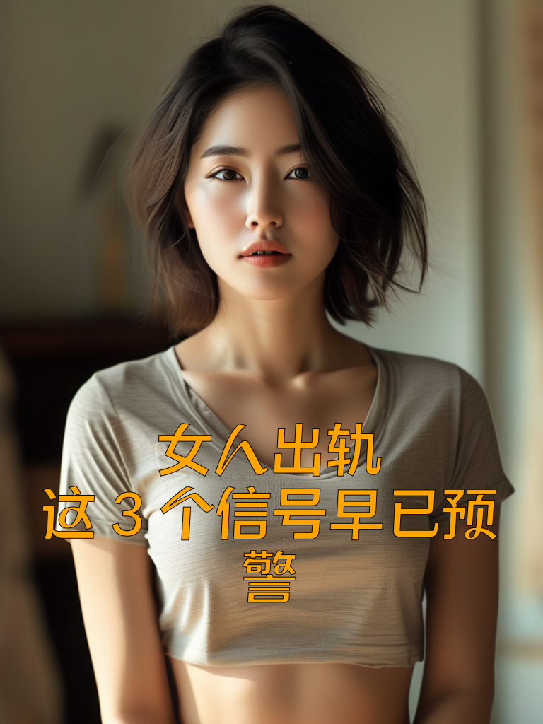 女人出轨，这3个信号早已预警