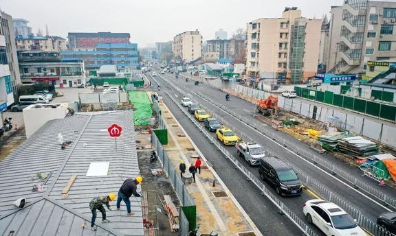 6号线开通在即各站点已开启周边围挡拆除好消息！南京地铁6号线迎来围挡拆除关键