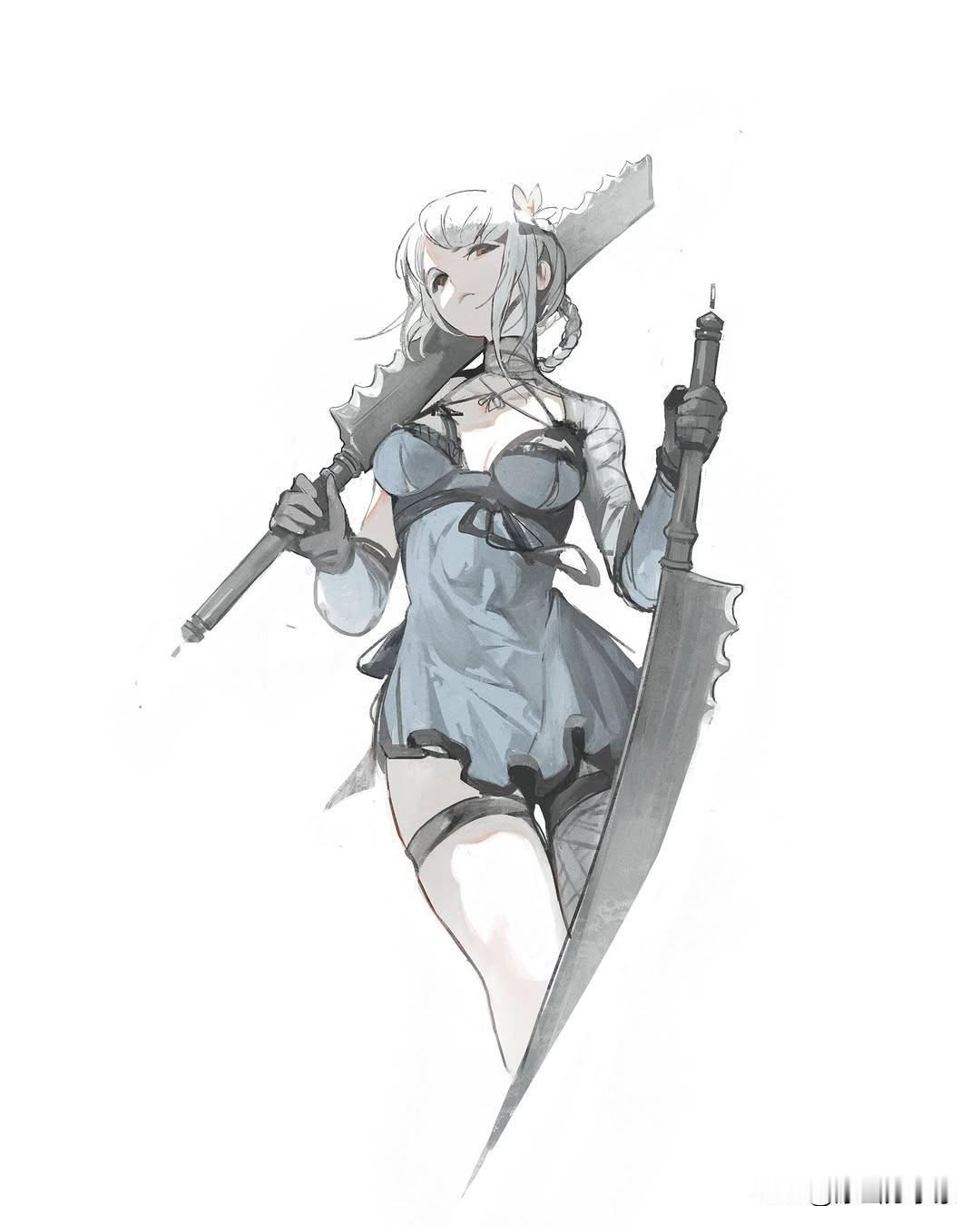 画师看kanj1插画作品一组动漫二次元原画分享家插画动画卡通插画师