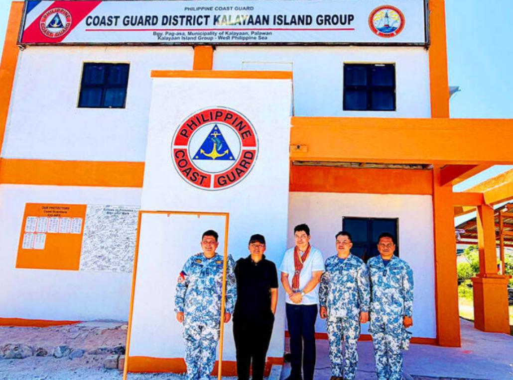 太嚣张！菲律宾在中业岛启用海警基地，背后的算计藏不住了4月10日，菲律宾媒体