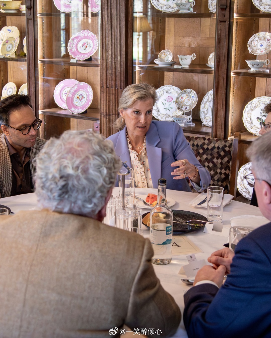 英国王室2026年3月5日，爱丁堡公爵夫人苏菲在肯特郡伊登布里奇参加大疱性表