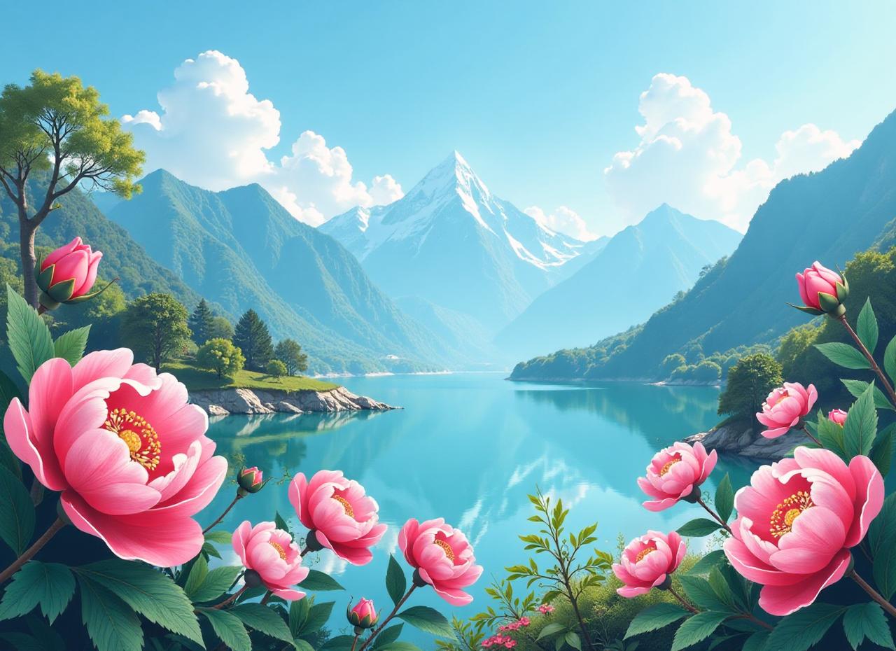 人生如画，心怀感恩，健康相伴——一段温暖的故事在一个阳光明媚的冬日清晨，小李