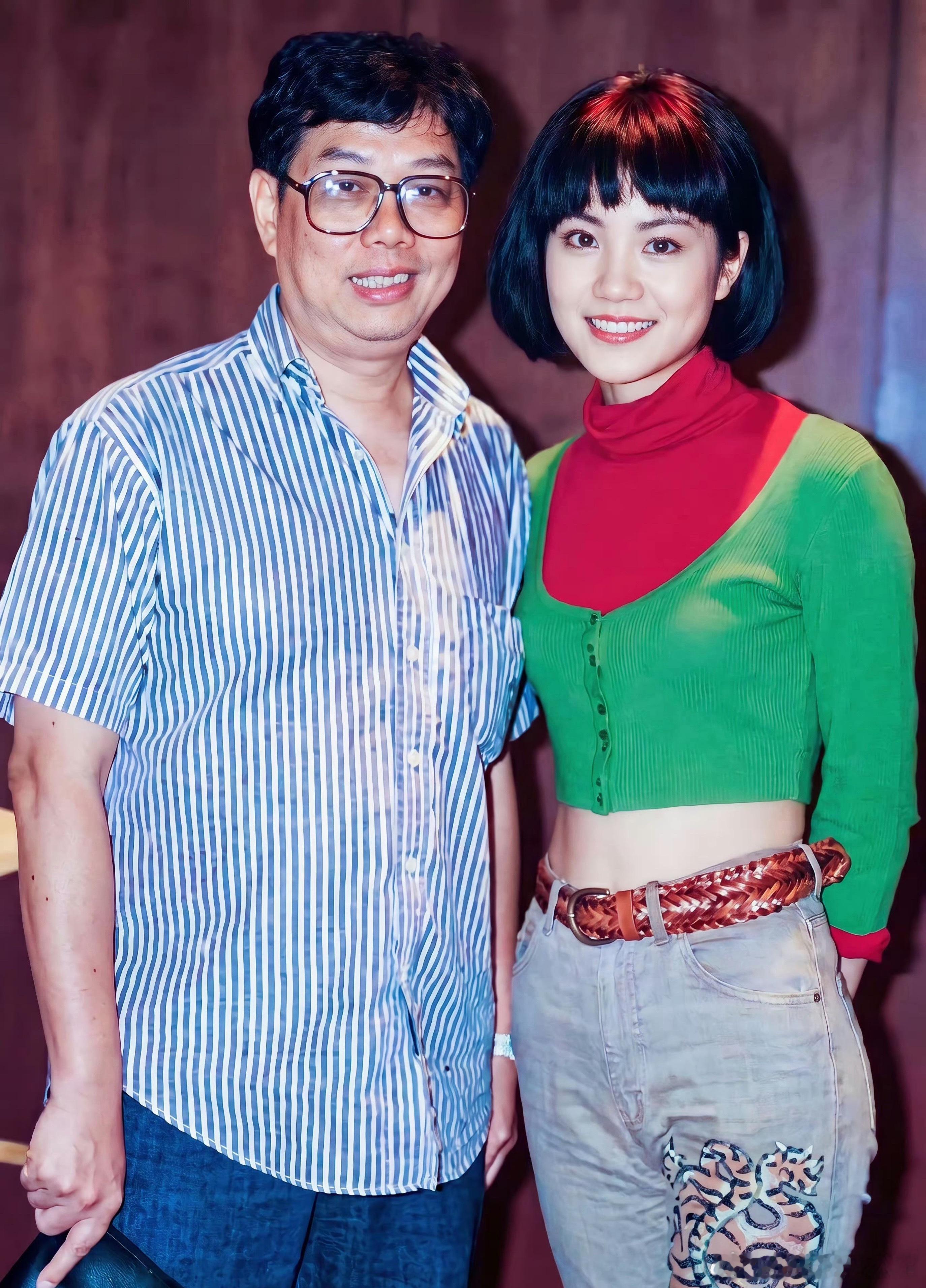 90年代的王菲，是真的美，她那时还叫王靖雯。