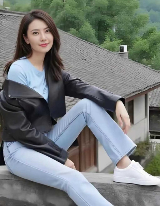 高圆圆牛仔裤穿搭惊艳，气场一米八！双腿优势尽显，轻松将牛仔穿出高定范，时尚魅力无