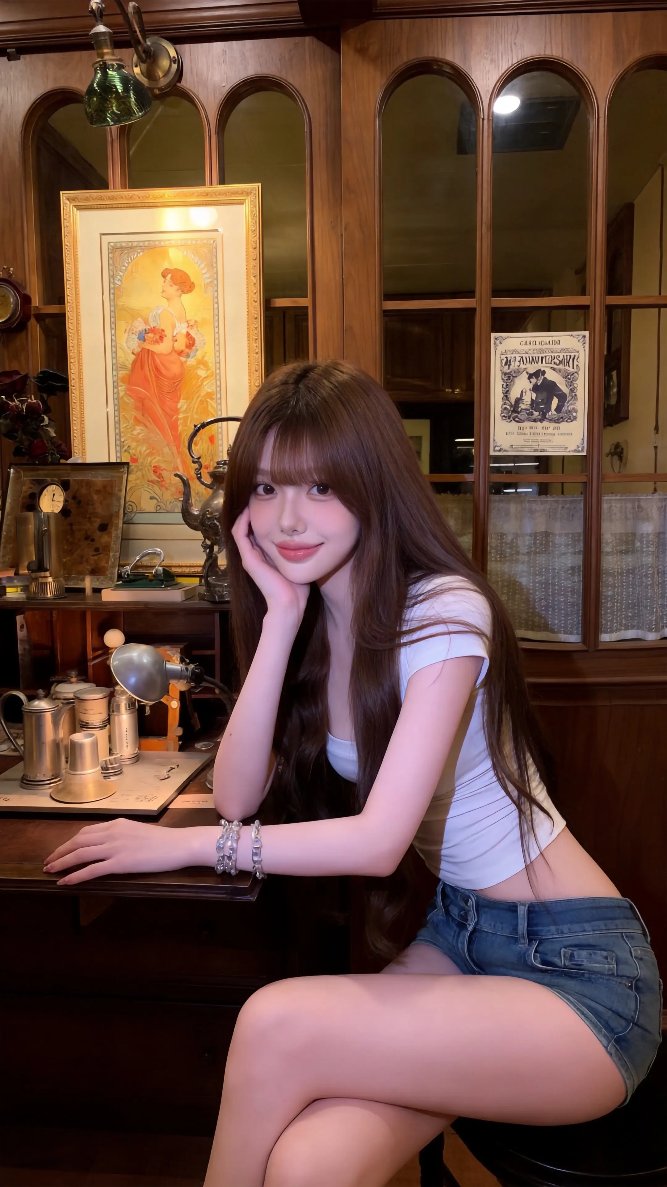 ootd女生穿搭御姐 咖啡厅拍照氛围感 老派少女的ootd 日常穿搭分...