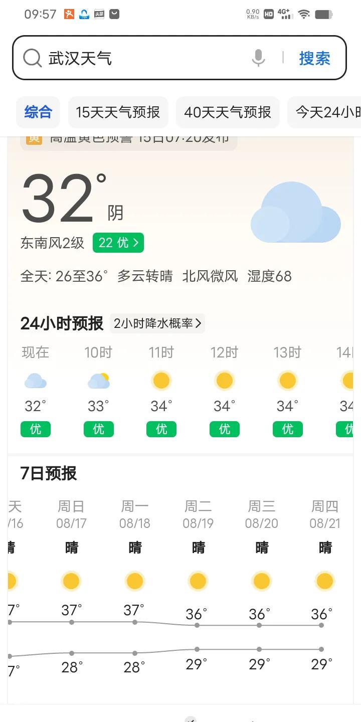 花坪之行（43）武汉再热，也得回去了。前一周，武汉三天雨，高温降了10℃，由