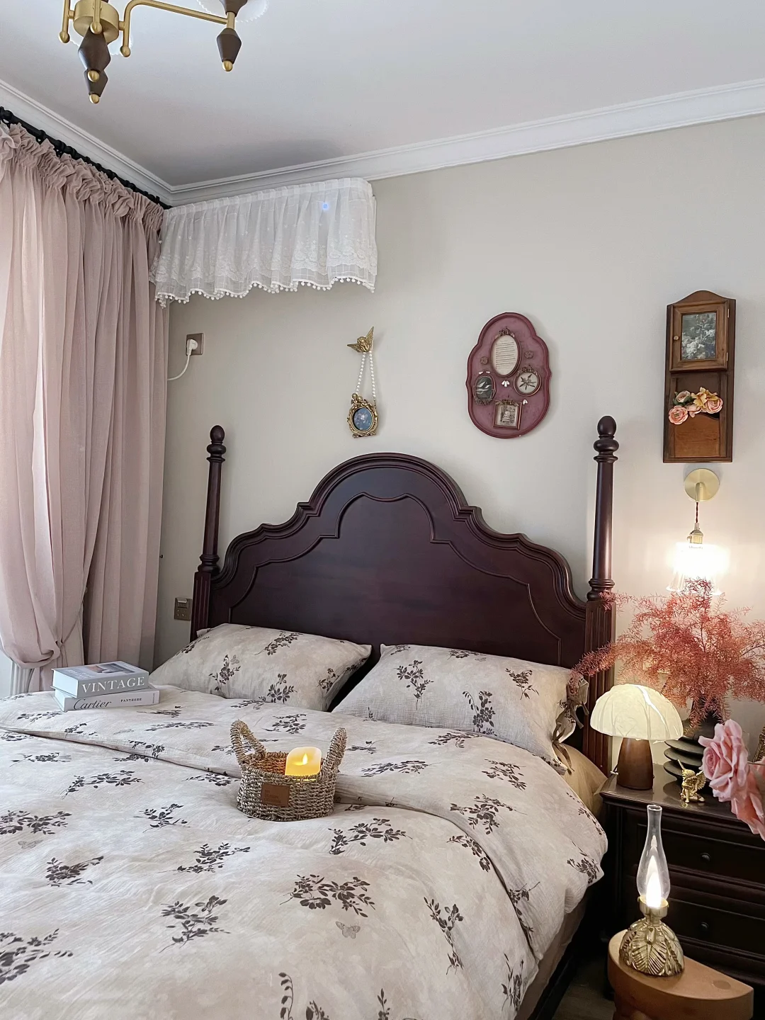 10㎡复古小卧室，住了5年还是越看越喜欢🤩