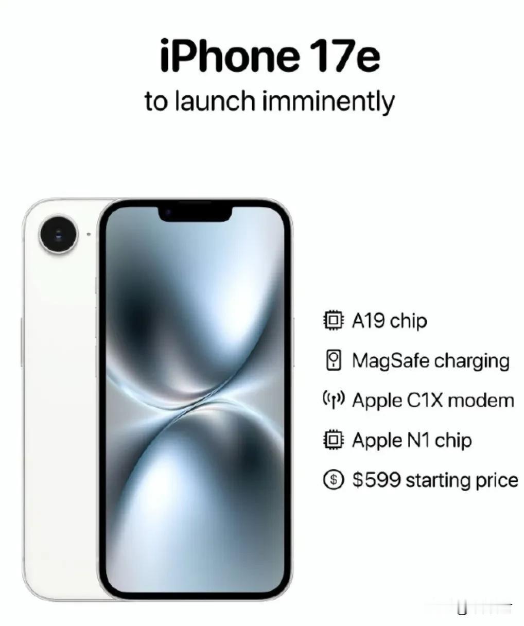 iPhone17e:：A19iPad:A18iPadAir:M4​​