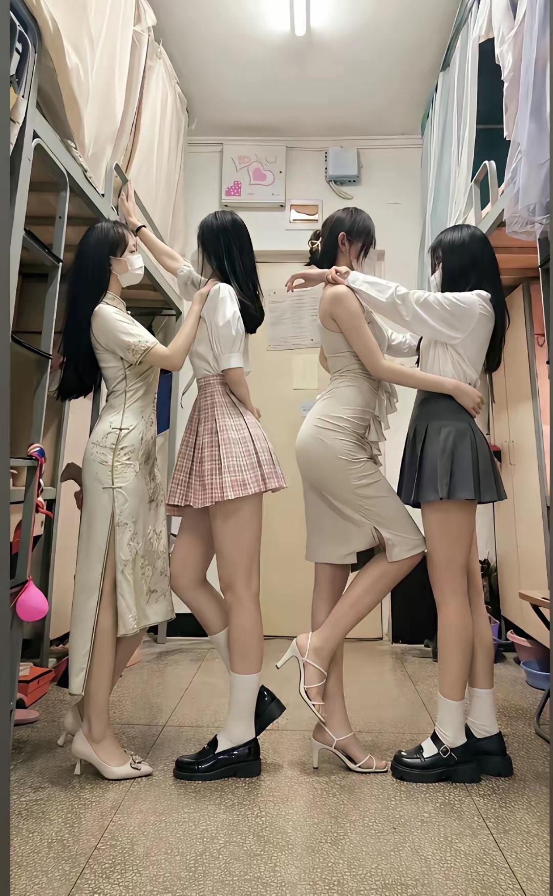 还是大学生好啊，年轻有朝气