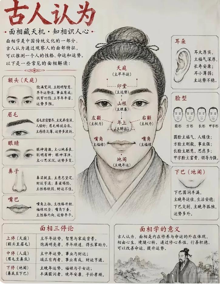 面相图解​​​