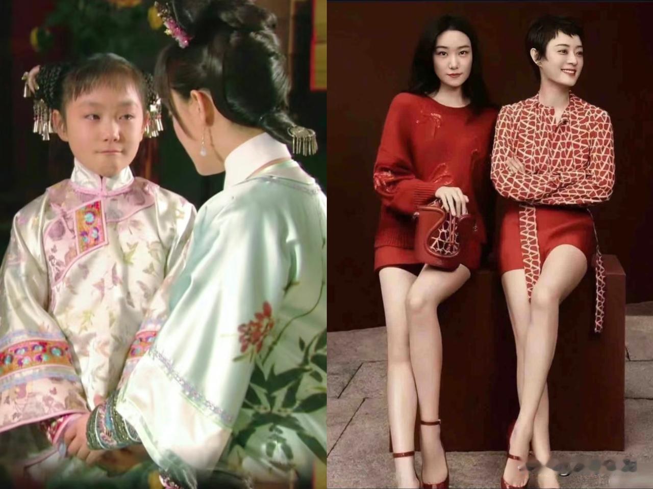 孙俪的演技在圈里有目共睹。谁能想到她还有个拿得出手的妹妹。本以为她一个人就够