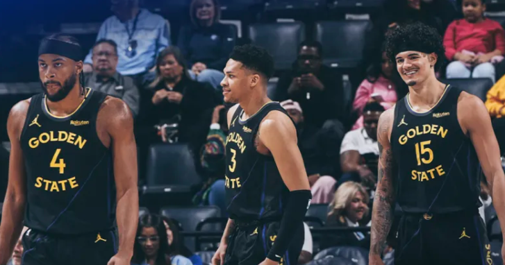 NBA常规赛，勇士133-112击败灰熊。赛后勇士球员摩西-穆迪接受了记者采访