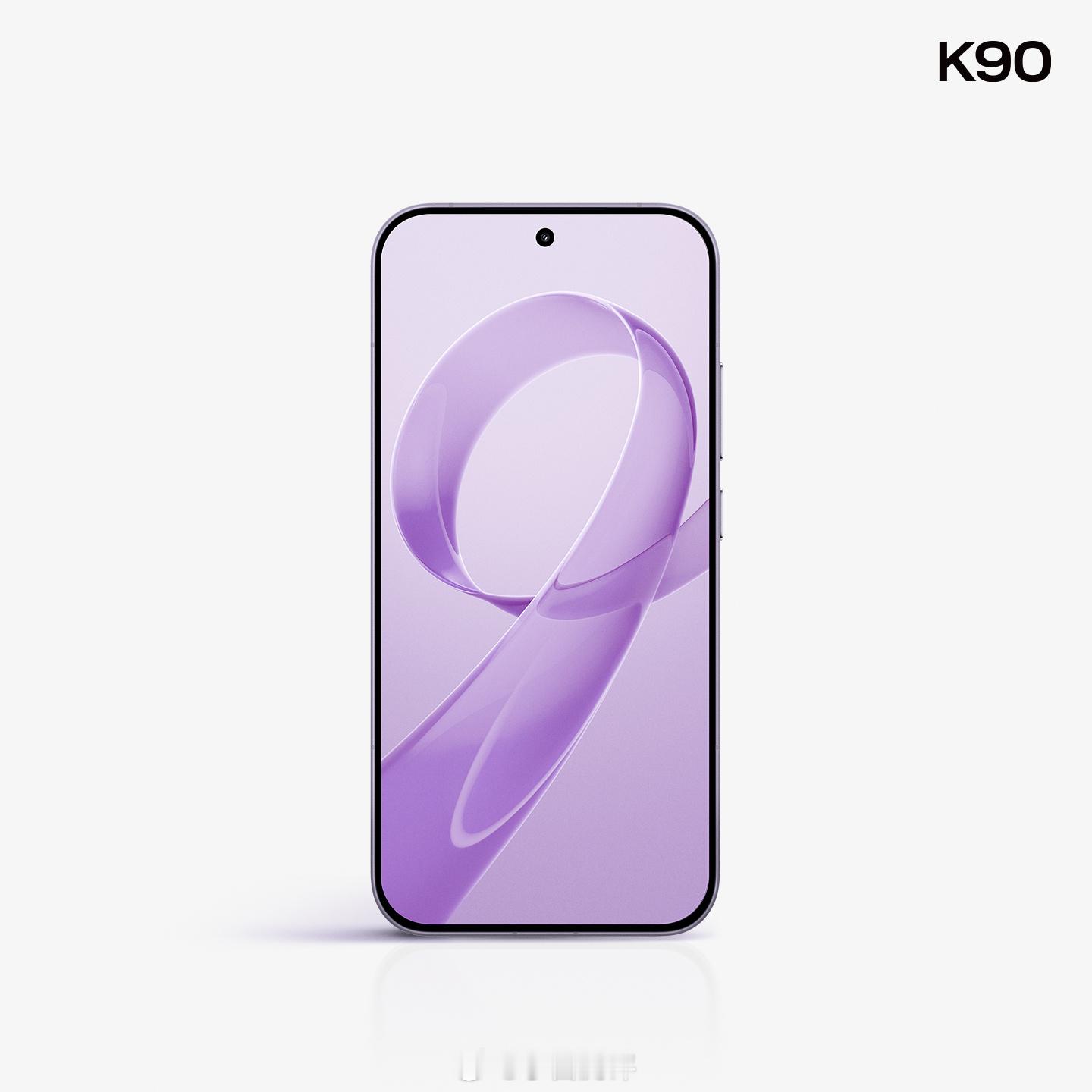 红米K90标准版外观来了6.59英寸中屏横向矩阵模组没有ProMax那个圆圈
