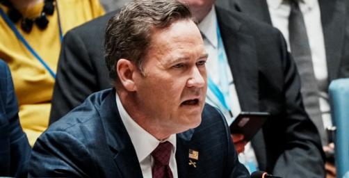 3月20日，美国驻联合国代表沃尔兹说了一句让所有人都惊掉下巴的话。他说：“