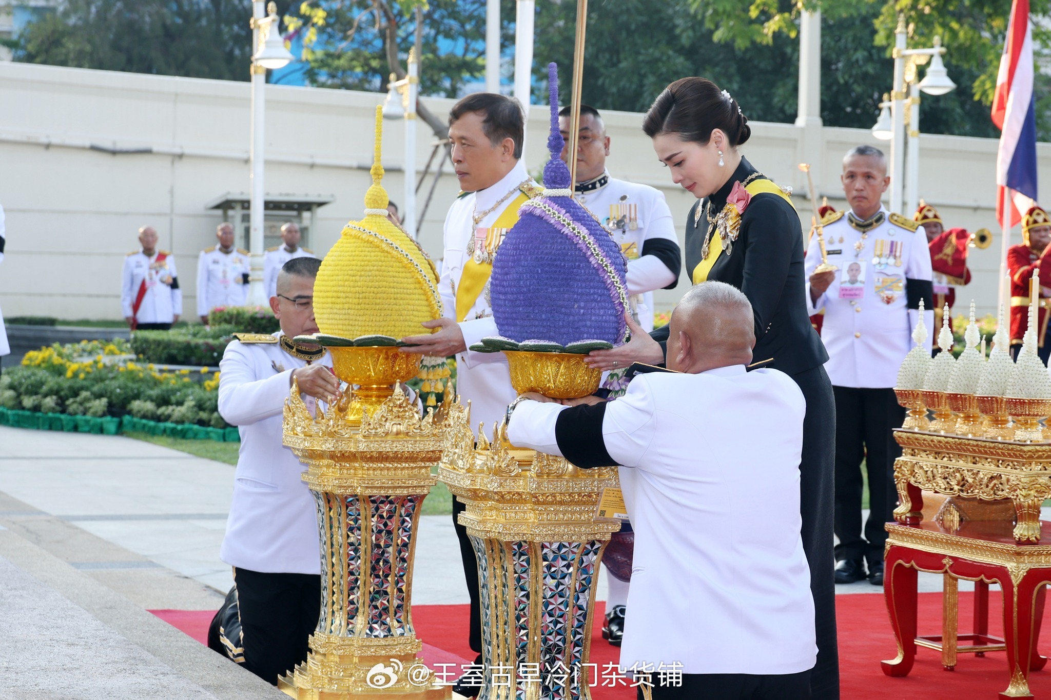 王室王室泰国王室素娘娘2026年4月6日，狗哥素娘娘出席王朝纪念日的活动。