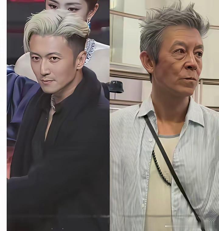 谢霆锋陈冠希就相差两岁怎么感觉像差了二十岁