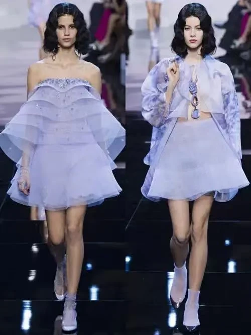 深陷 Armani Privé2016春夏高定｜浅紫梦境🪞