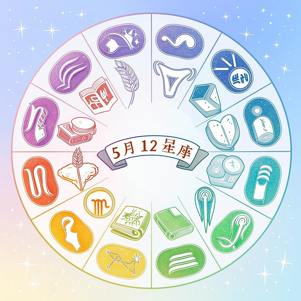 十二星座，5月12日运势大揭秘！快来看看你的好运指数！