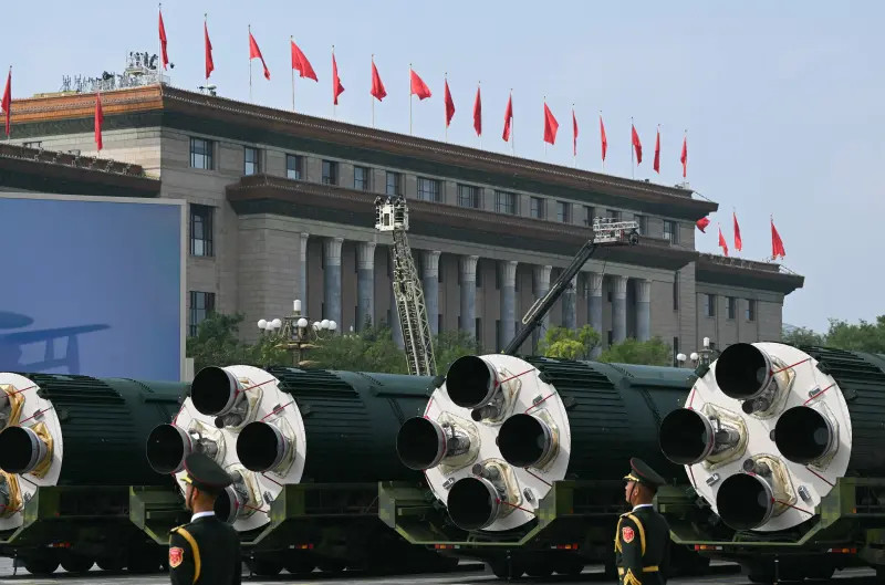 九三阅兵法新社图片来了！九三盛大阅兵法新社出图新华社出图​​​