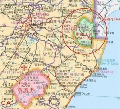 最近很多网友问一个特别有意思的问题：南非为什么允许斯威士兰存在？斯威士兰这个国家