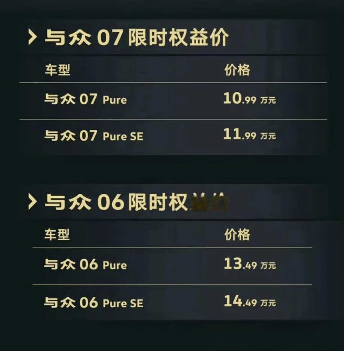 如果你要买大众的电车，那么与众07是最值得一看的。跟小鹏合作的电子电器架构CE