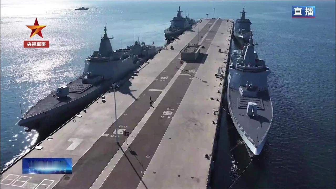 北海舰队秀肌肉，四艘万吨驱逐舰集体亮相，这个阵容，老美看了都羡慕！全球标准的