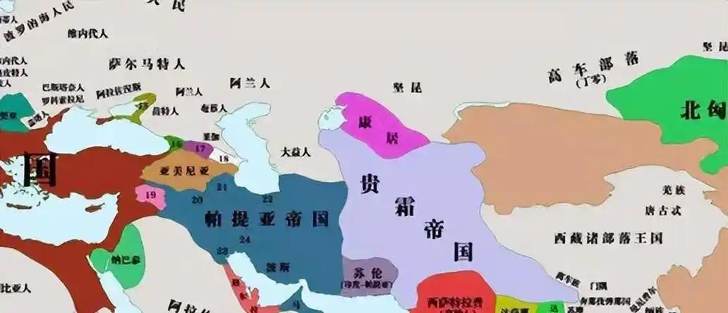 横扫中亚的超级帝国想要吞灭汉朝，结果在喀什就被揍飞在公元1到3世纪，