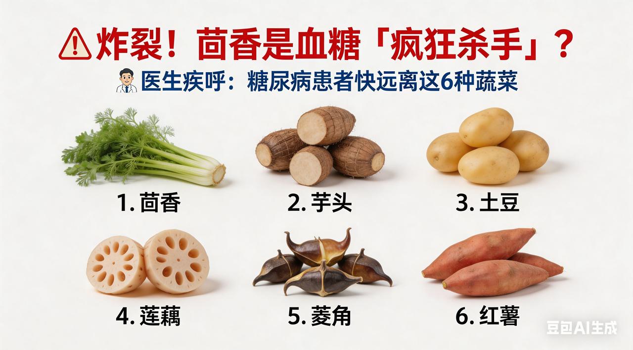 炸裂！茴香是血糖“疯狂杀手”？医生疾呼：糖尿病患者快远离这6种蔬菜！茴香