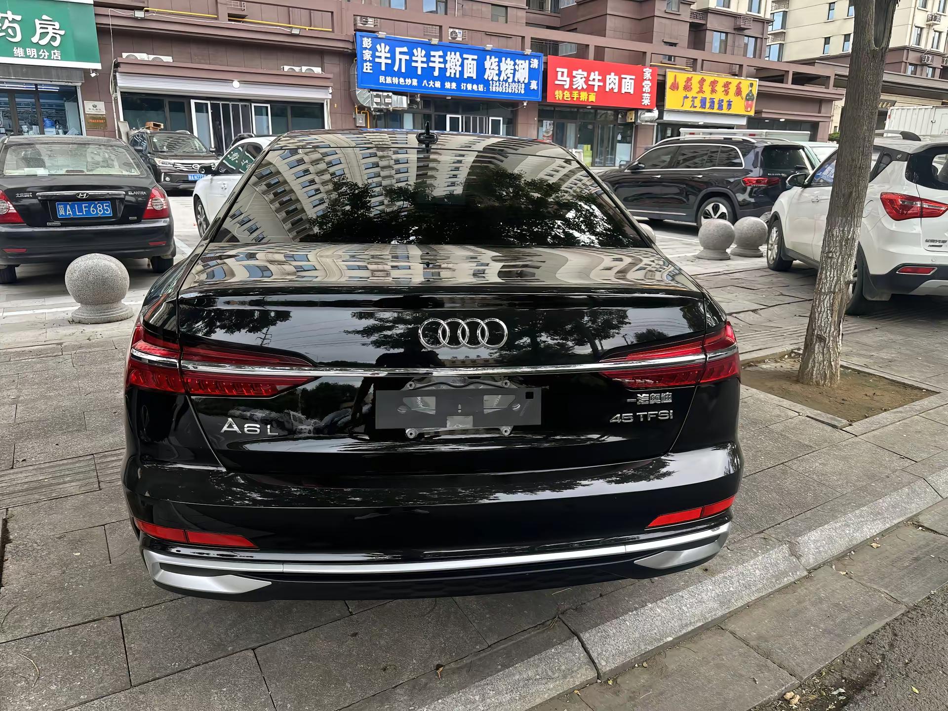 黑6就位，无声，却自带锋芒！依旧/·奥迪a645tfsi