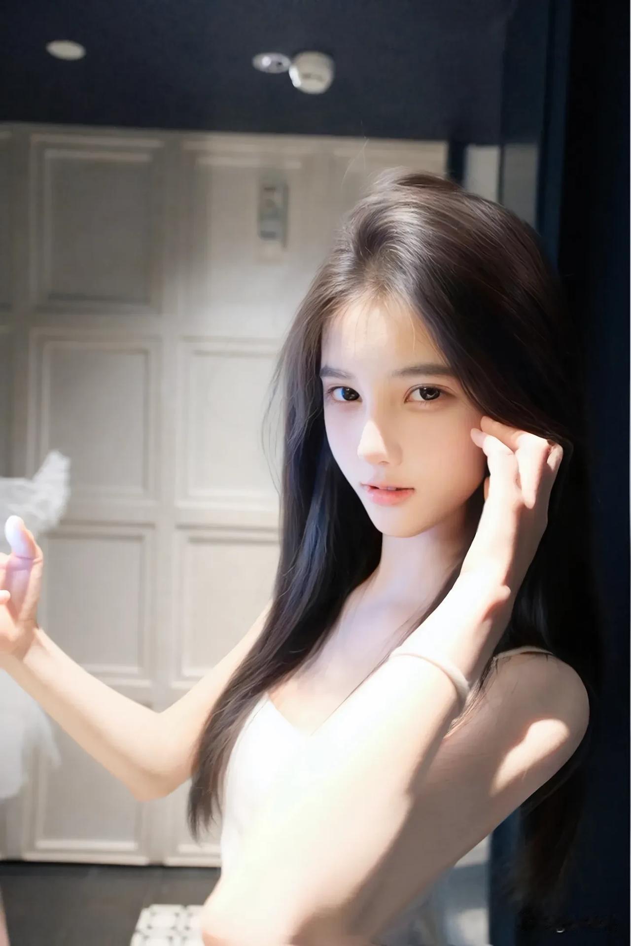 温柔少女心，甜美自拍🌸