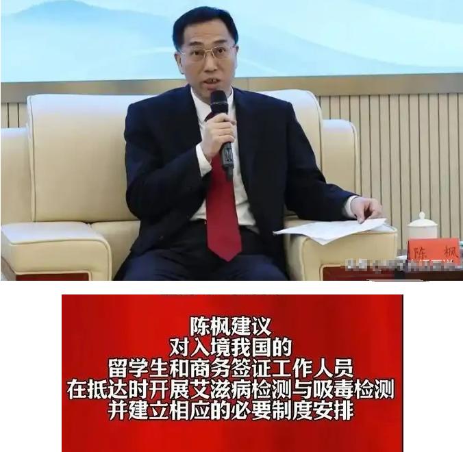 未经证实的消息，法学界权威陈枫老师可能捅“马蜂窝”了，他提议对来华留学生实行落地