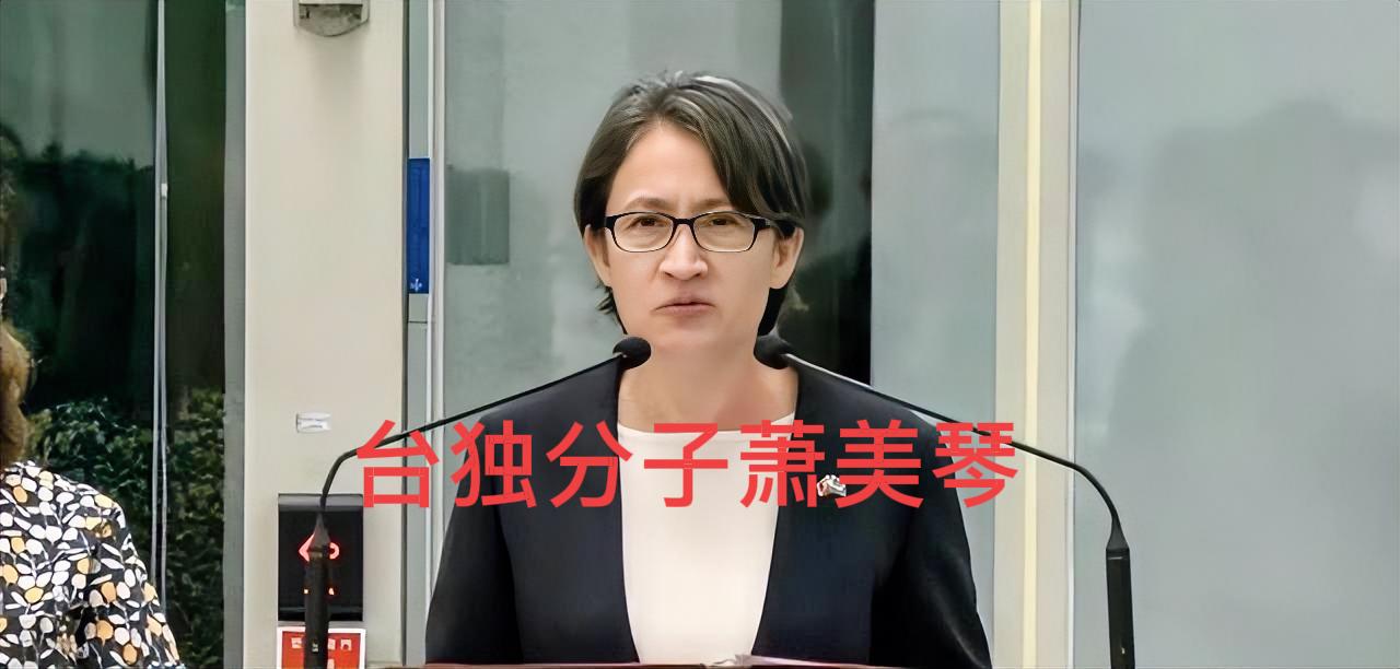 台独分子“萧美琴”关于台湾当局的“外交”局势的表态。台媒报道萧美琴星期五（7