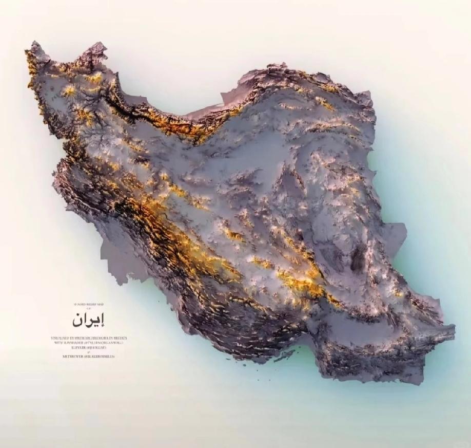 伊朗得天独厚的地理条件，让他有足够的底气跟漂亮国叫板！伊朗属于典型的封闭地形，