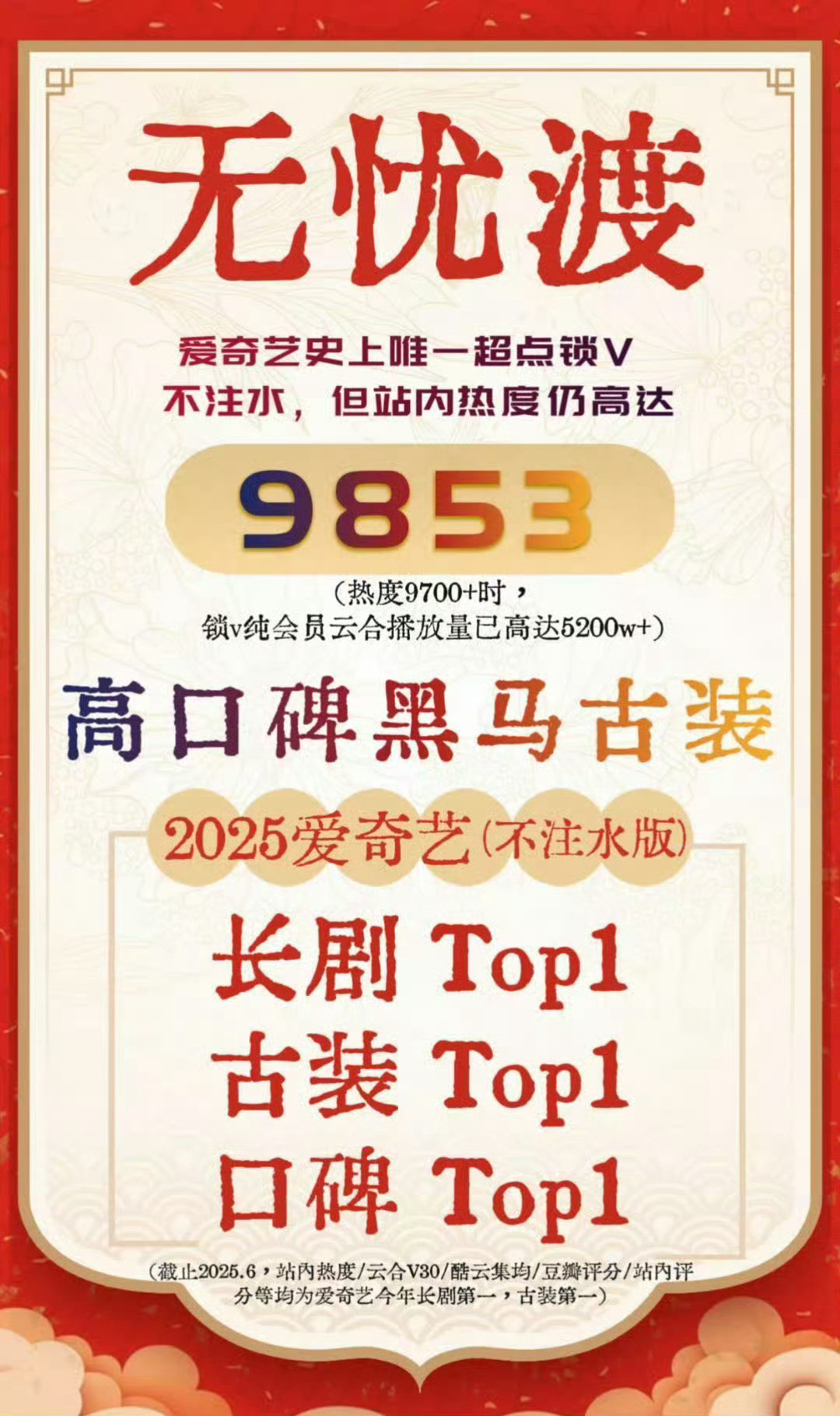 无忧渡无忧渡都爆成啥样了，看看那些有数据没讨论的就知道无忧渡多权威了。《无忧渡