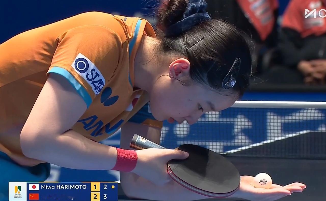 我去！张本美和涨球这么快！前三局王曼昱2:1领先第四局两人开局打成了2