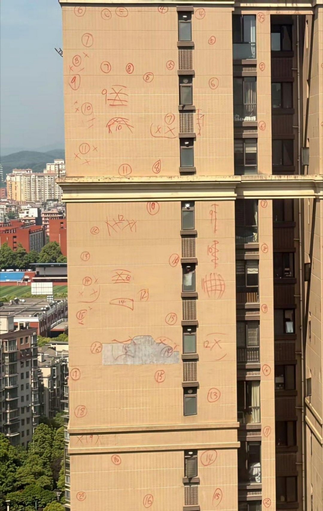 房子建好了，居然忘记擦了​​​