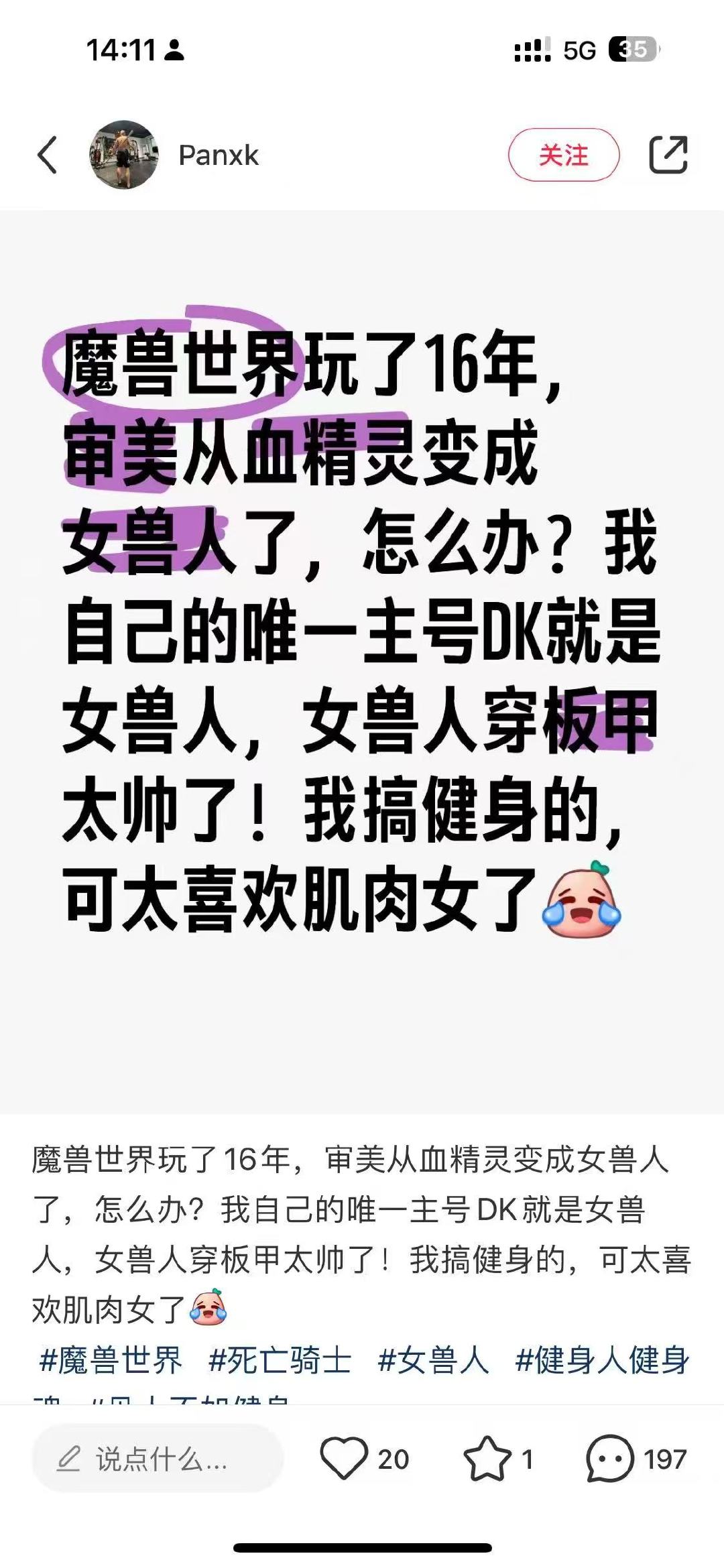 不得不说，魔兽老玩家的审美最后都是一样的​​​