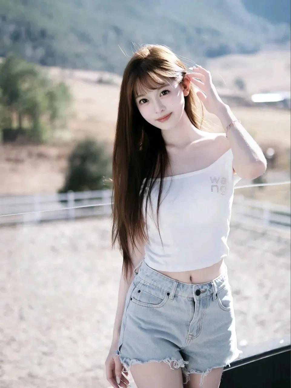 分享甜美小姐姐随手拍风吹过的季节美女的美丽瞬间分享