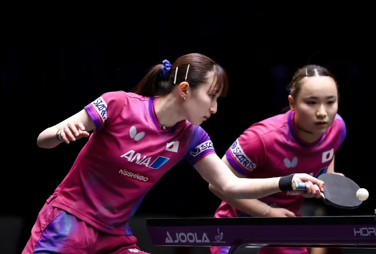 伊藤美诚/早田希娜晋级女双八强2025WTT美国大满贯女双1/8决赛，刚刚结束